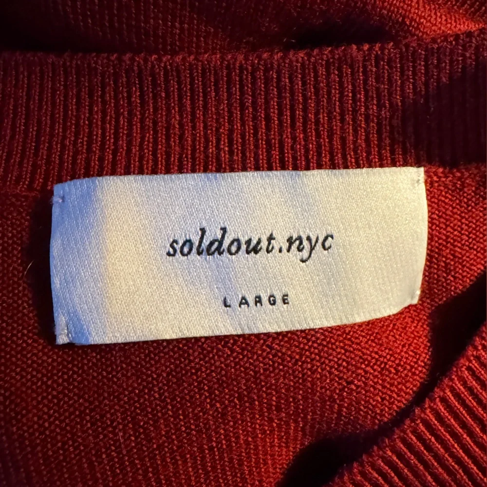 Sold Out NYC Merino Cardigan - Picture 4 of 6